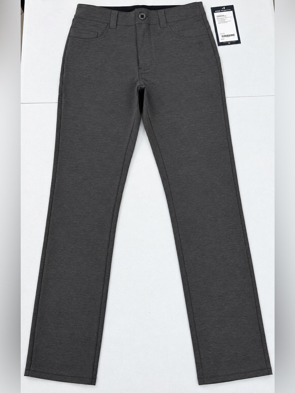 NWT Born Primitive Traverse Pants Men’s 32x36 Gunmetal Gray Stretch